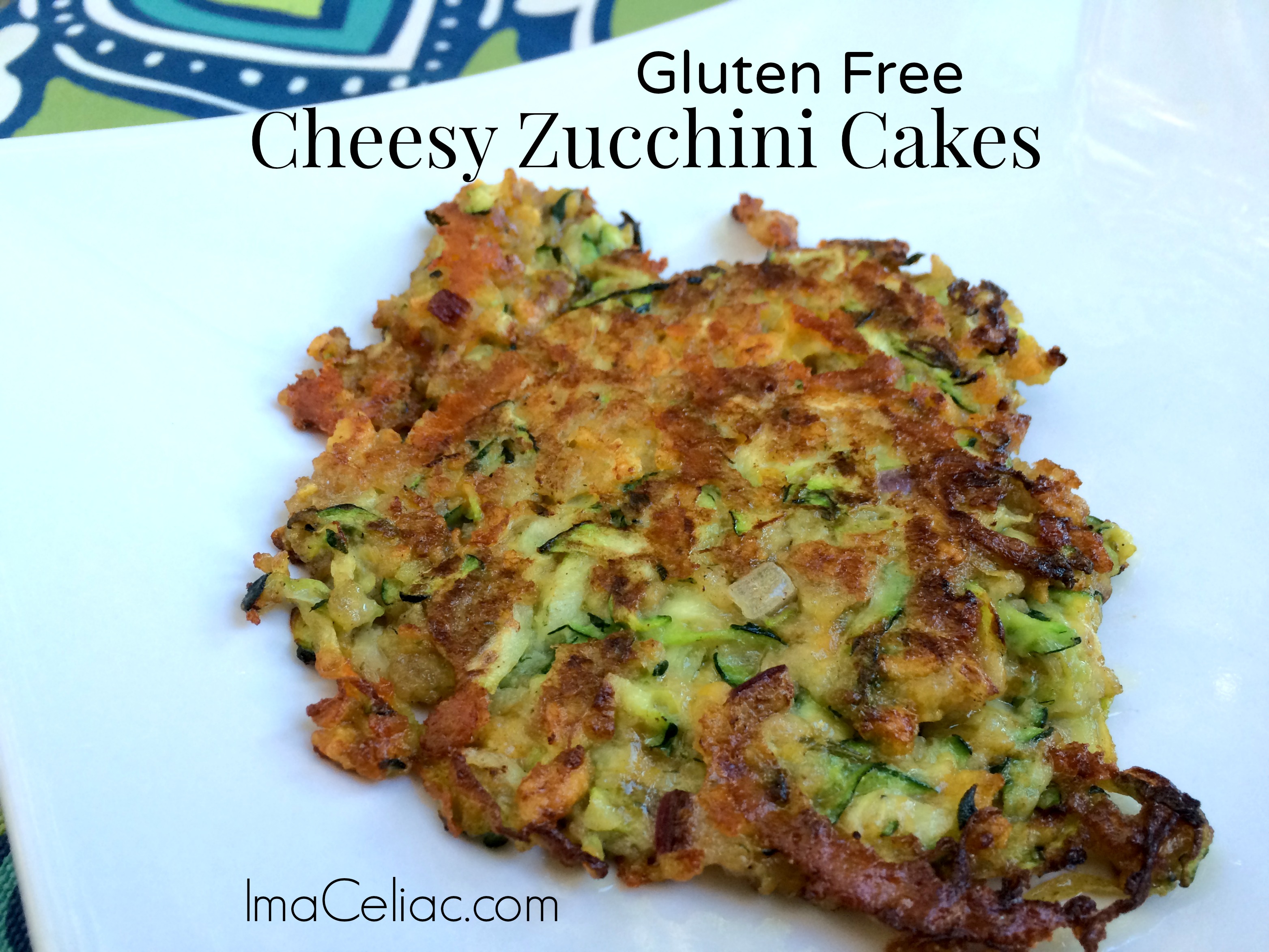 Cheesy Zucchini Cakes