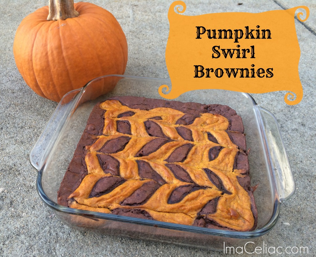 Pupmkin Swirl Brownies 