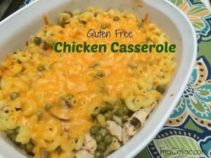 Gluten Free Recipe, Chicken Casserole