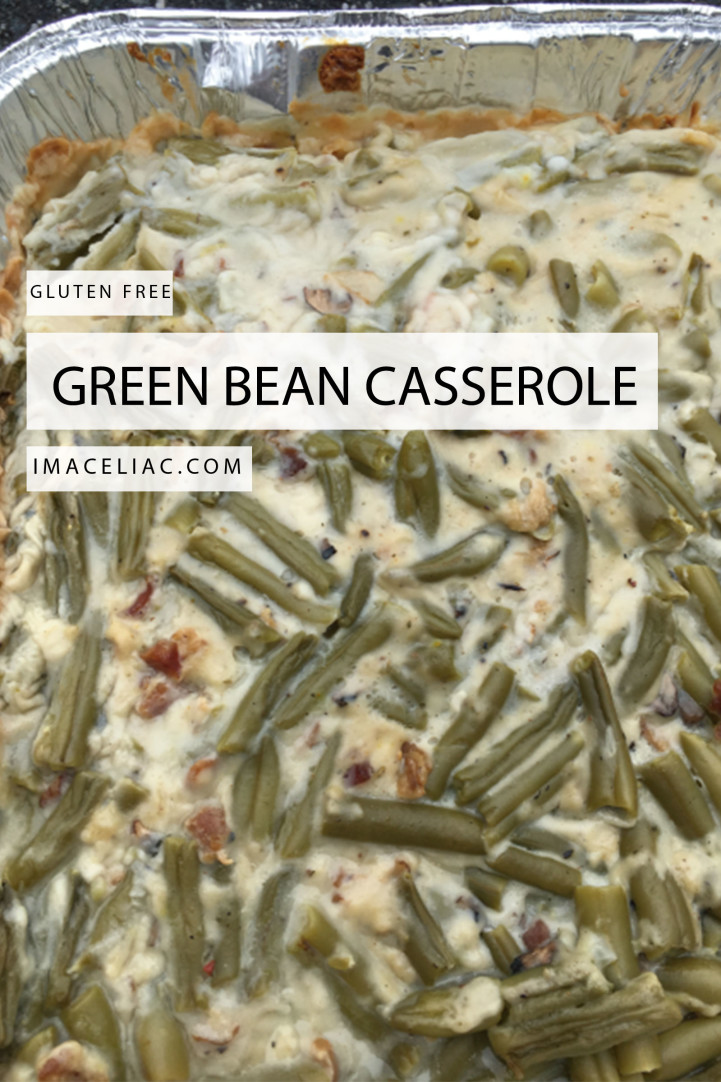 Simple Gluten Free recipe to make traditional green bean casserole. Perfect for any holiday table