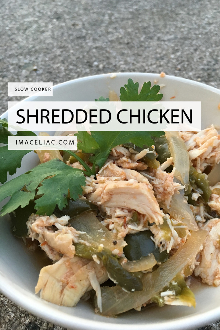 Simple recipe to make Mexican restaurant style shredded chicken and vegetables 