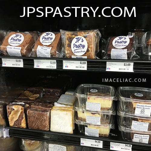 JPs Pastry Gluten Free Baked good Options