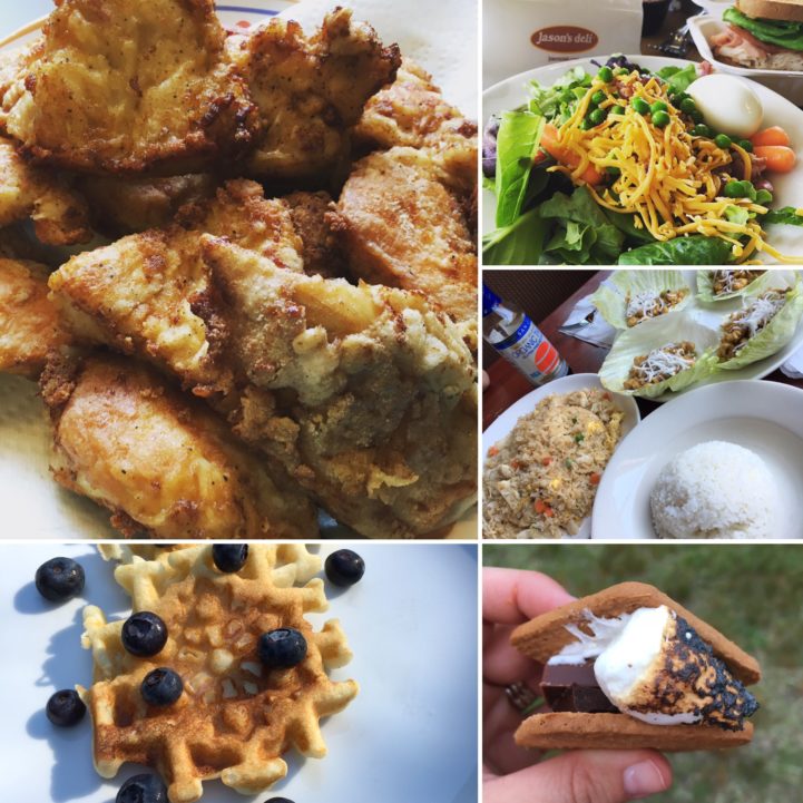 Simple Gluten Free weekly menu plan