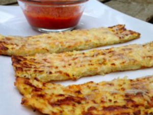 Gluten Free Cauliflower Cheese Sticks