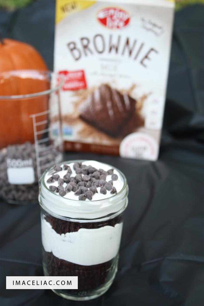 Gluten Free Brownie Jars