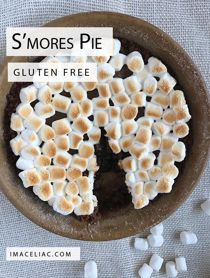 Enjoy smores pie Gluten Free style 