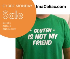 I'm a Celiac Cyber Monday Sale