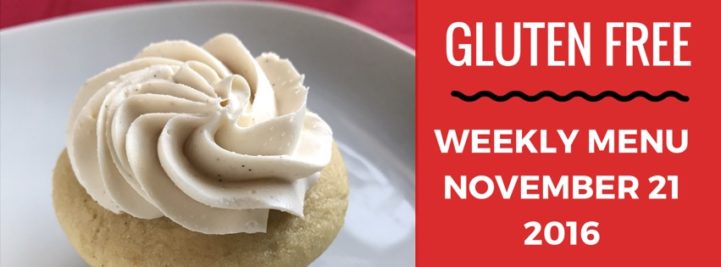 Gluten Free Menu Nov 21 2016