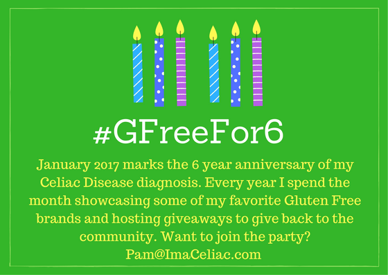 I'm a Celiac's month long Gluten Free giveaway