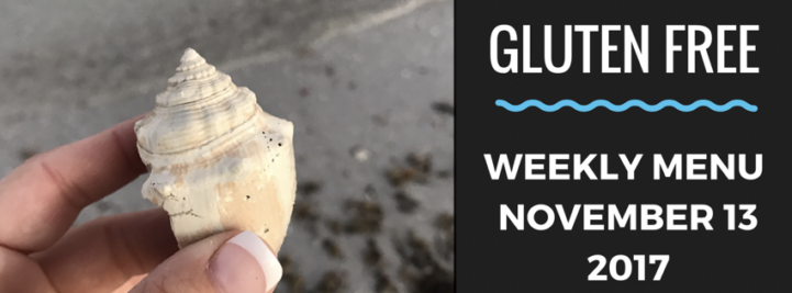 Easy Gluten Free Menu Plan