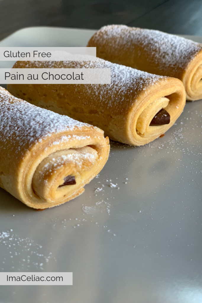 Simple recipe for gluten free pain au chocolat