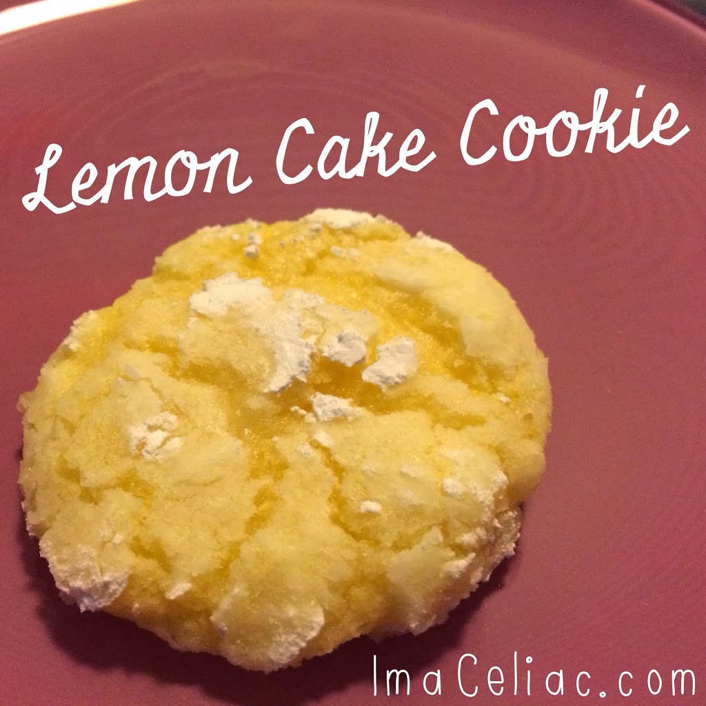 Lemon Cake Cookies #GlutenFree - I'm A Celiac