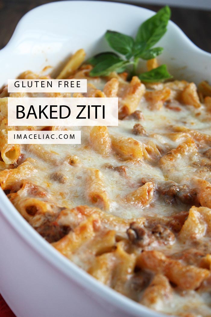 Gluten Free Baked Ziti - I'm A Celiac